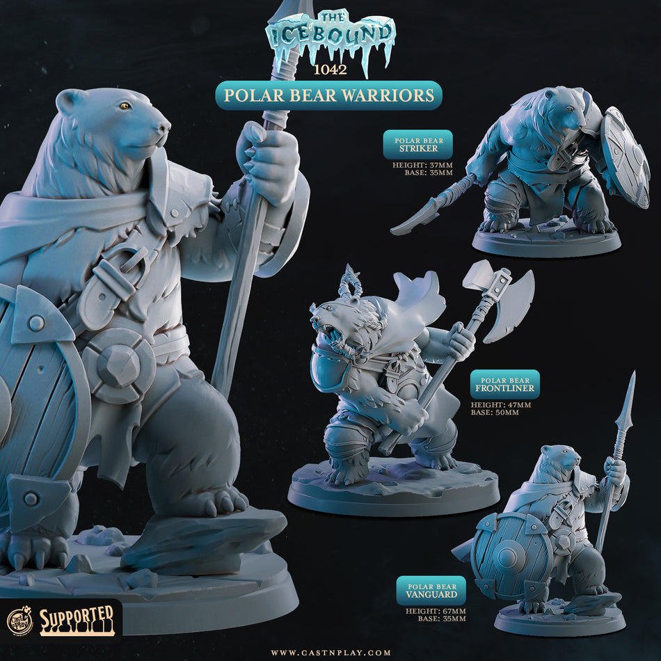 Polar Bear Warriors - The Icebound - Cast n Play