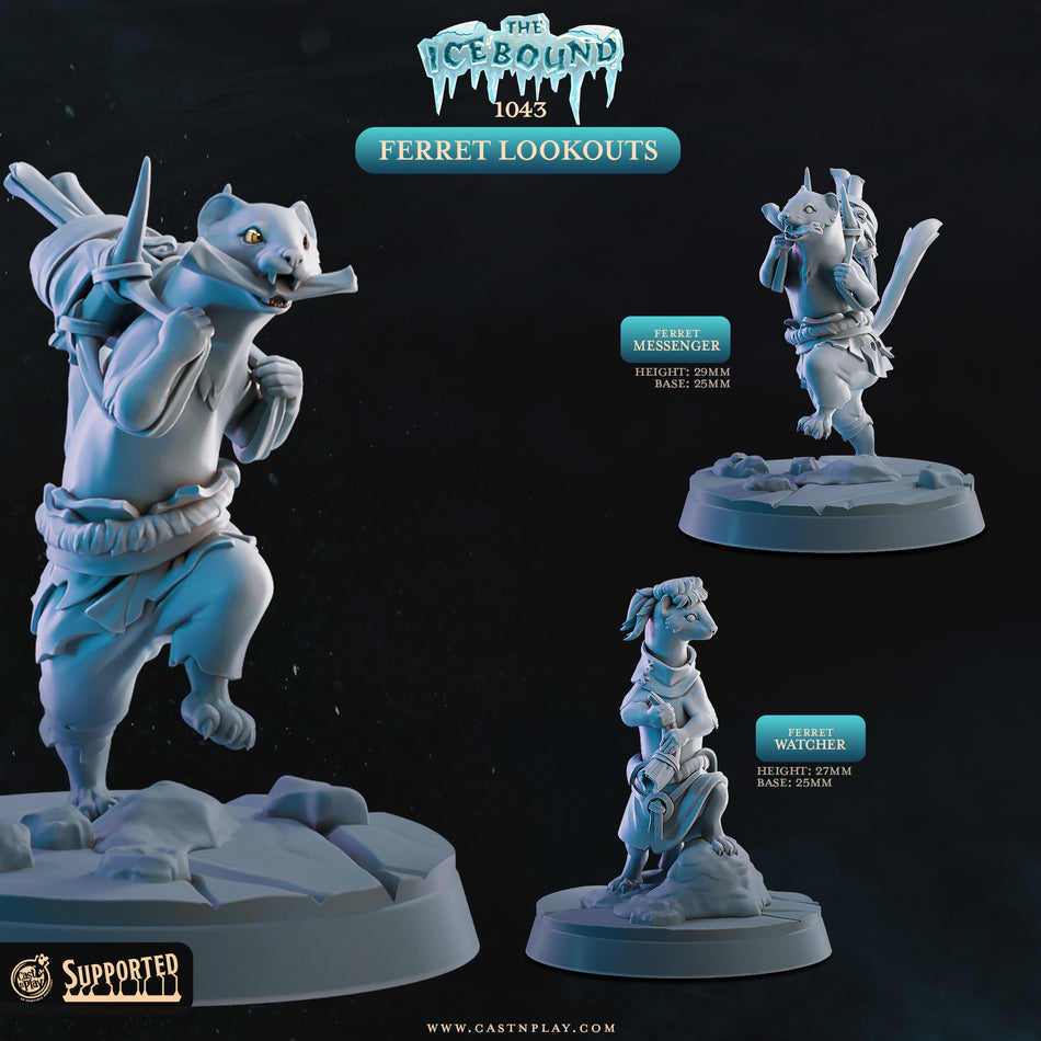 Ferrets Lookouts - The Icebound - Cast n Play