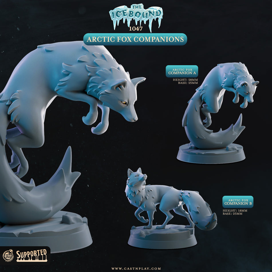 Artic Fox Companions - The Icebound - Cast n Play