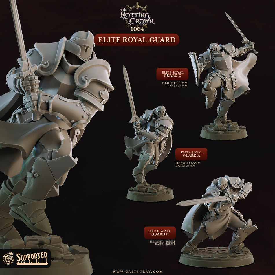 Elite Royal Guard - The Rotting Crown - Cast n Play