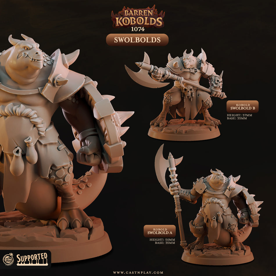 Swolbolds - Barren Kobolds - Cast n Play