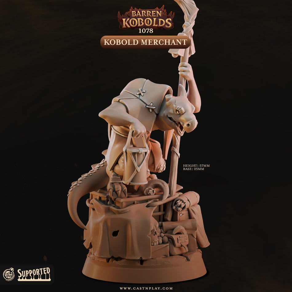 Kobold Merchant - Barren Kobolds - Cast n Play