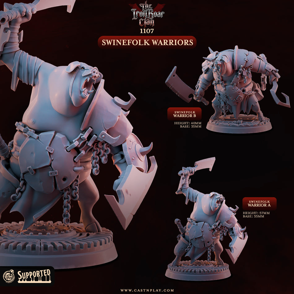 Swinefolk Warriors - The Iron Boar Clan - CP