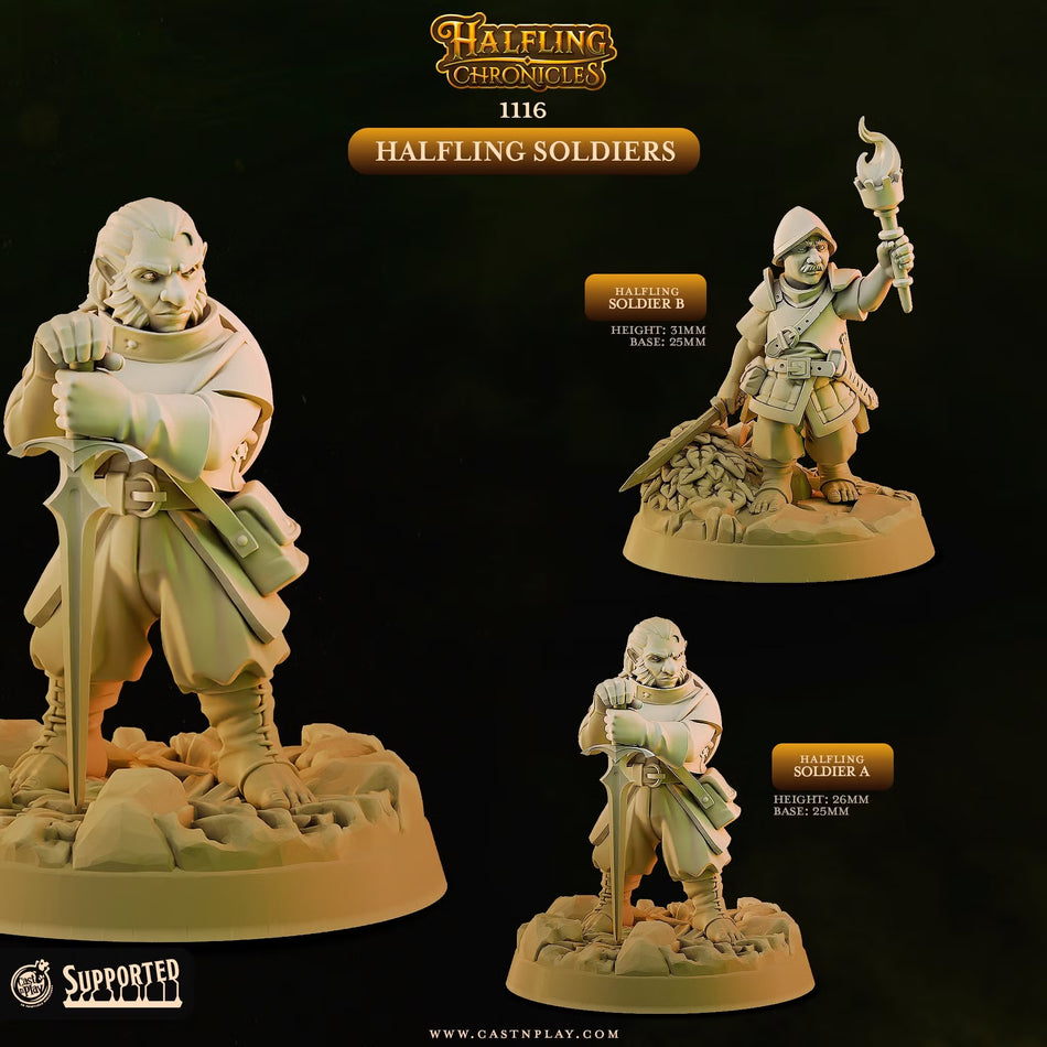 Halfling Soldier - Halfling Chronicles - CP