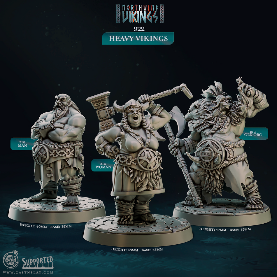 Heavy Vikings - Northwind Vikings - Cast n Play