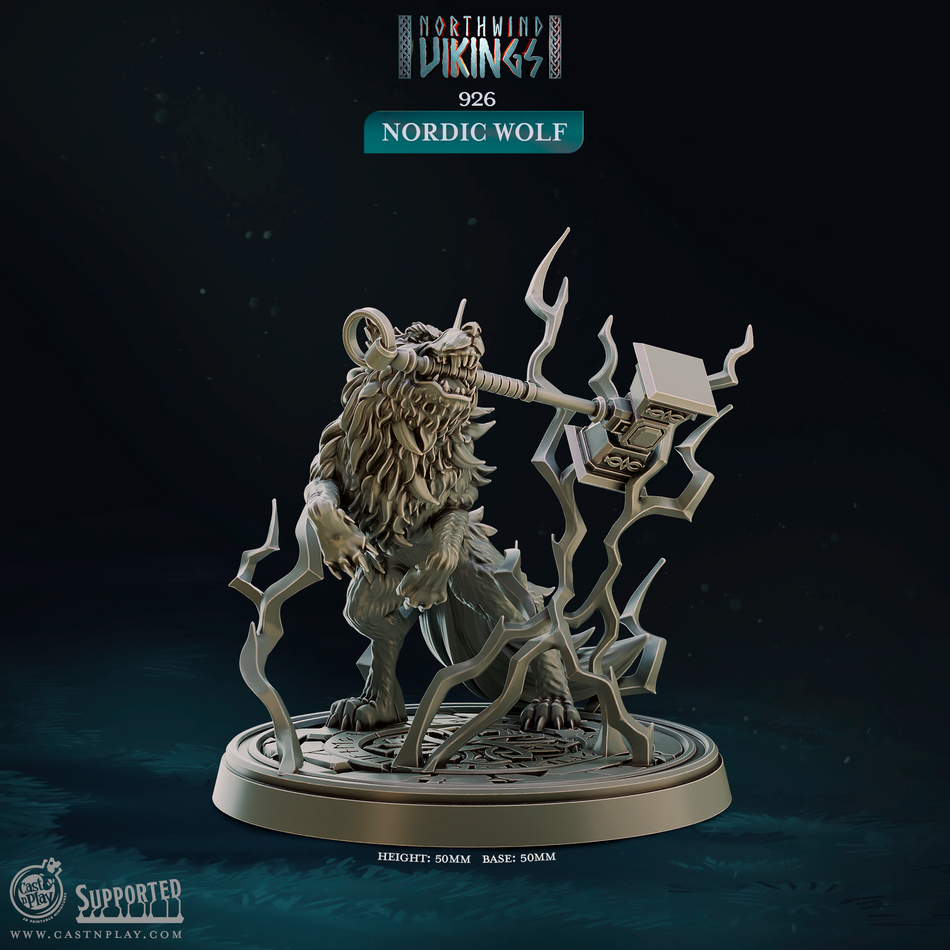 Nordic Wolf - Northwind Vikings - Cast n Play
