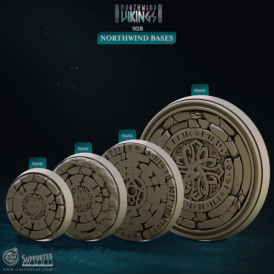 Northwind Bases - Northwind Vikings - Cast n Play