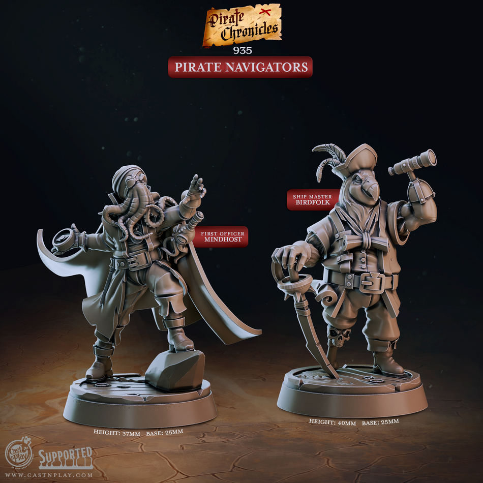 Pirate Navigators - Pirate Chronicles - Cast n Play