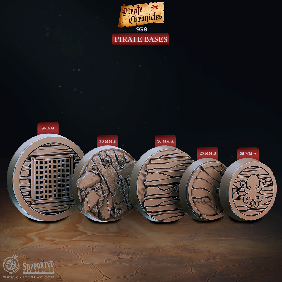 Pirate Bases - Pirate Chronicles - Cast n Play
