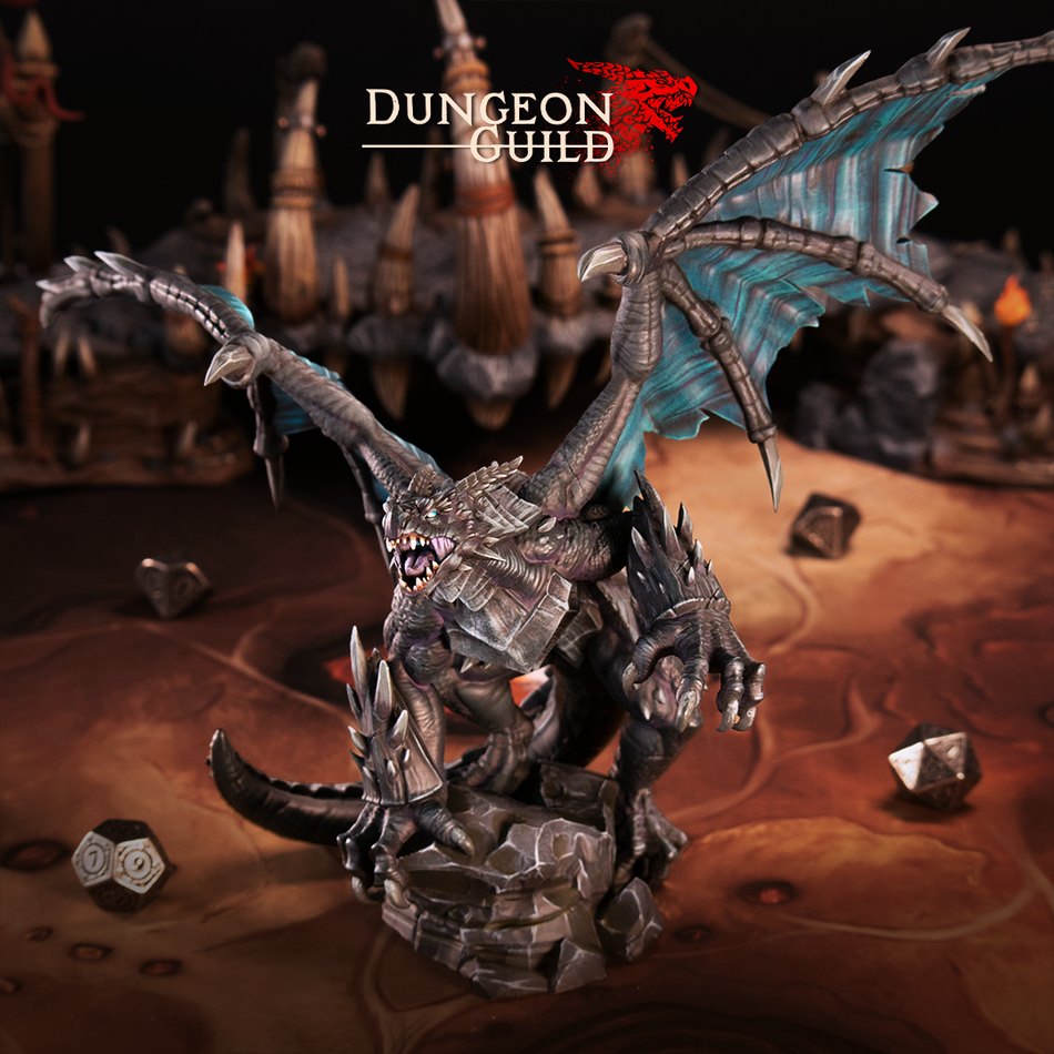 Ivoran, Obsidian Dragon - Dungeon Guild - Cast n Play