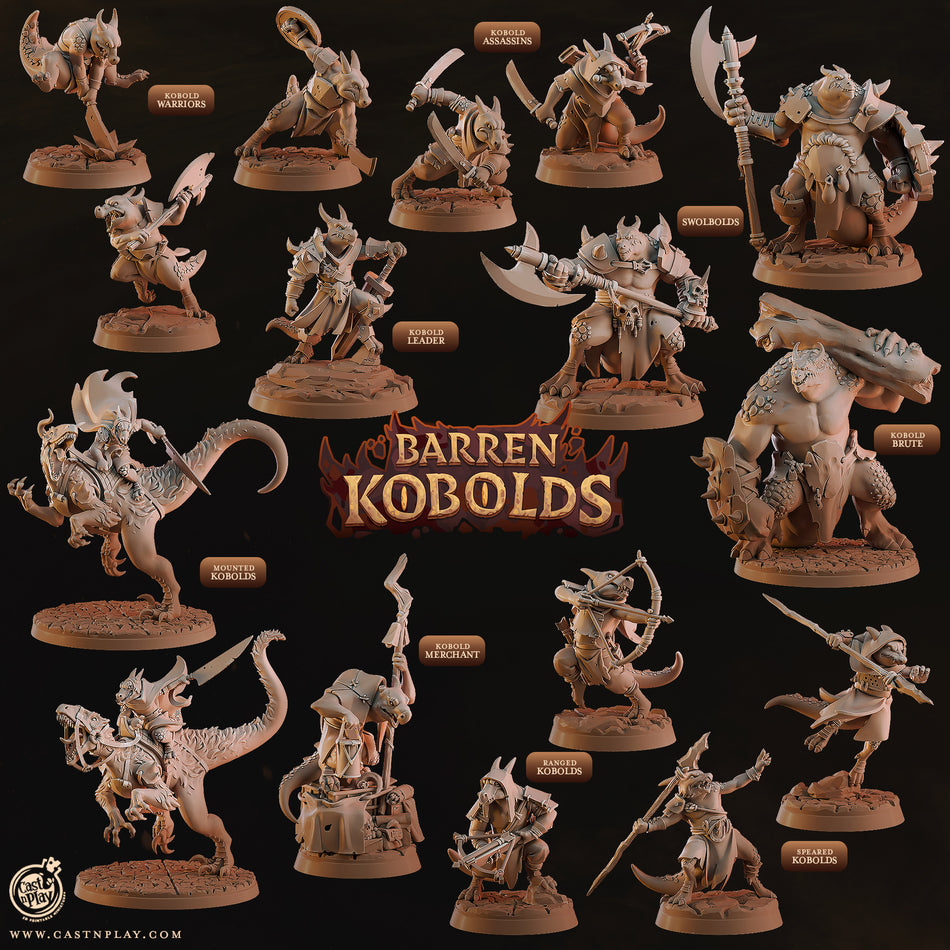 Kobold Brute - Barren Kobolds - Cast n Play