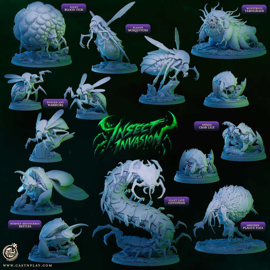 Monstrous Tardigrade - Insect Invasion - CP