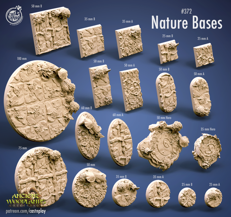 Nature Bases - Ancient Woodplands - Cast n Play