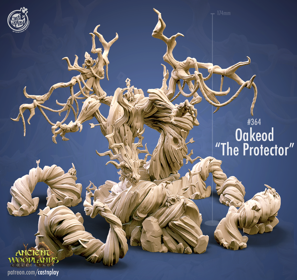 Oakeod Protector - Ancient Woodplands - Cast n Play