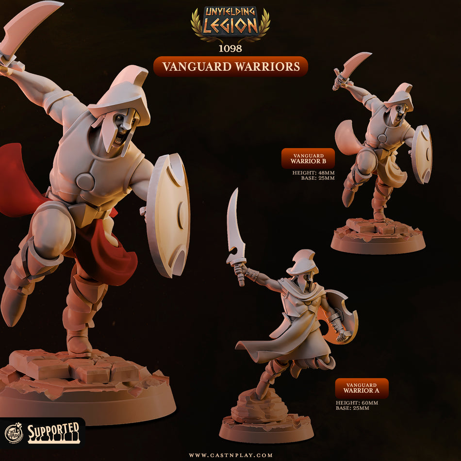 Vanguard Warriors - Unyielding Legion - Cast n Play