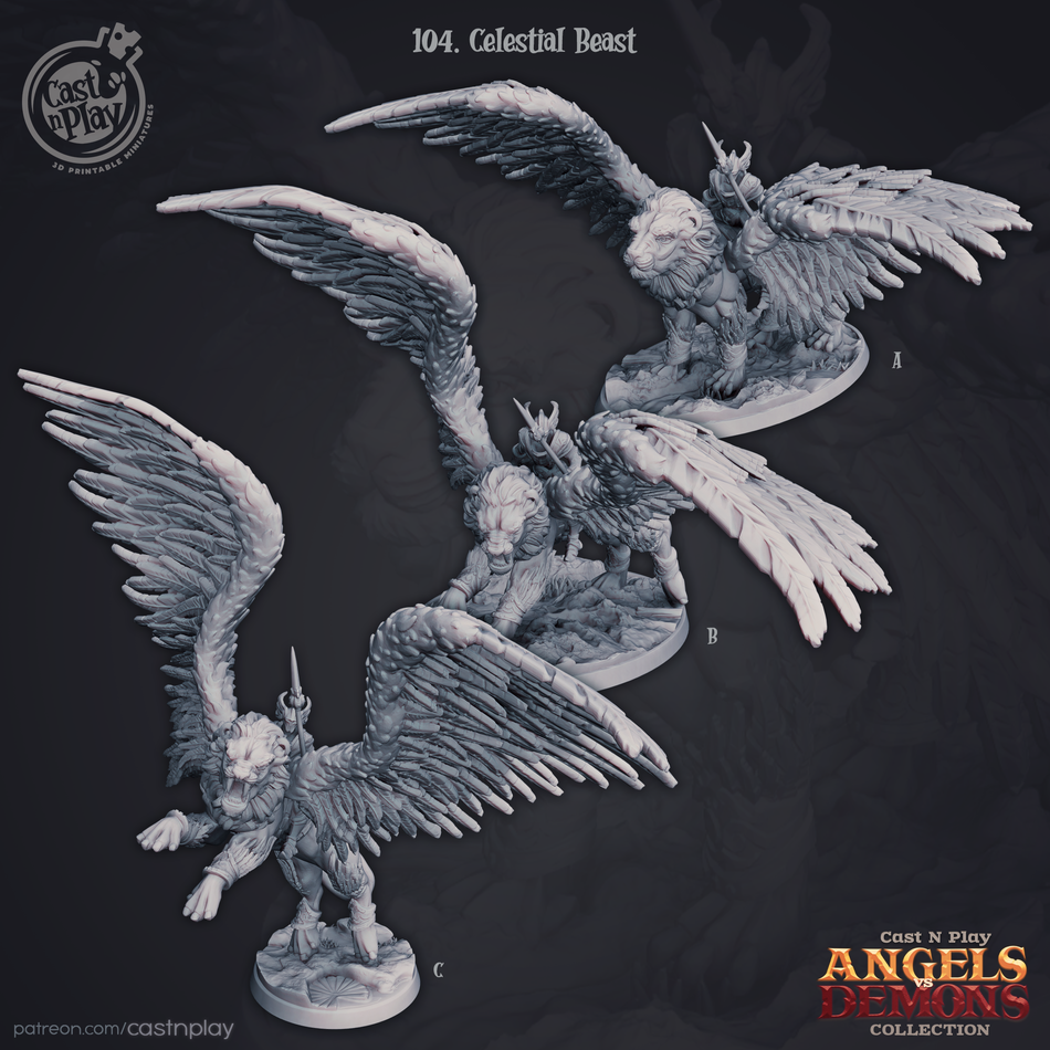 Celestial Beast - Angels VS Demons - Cast n Play