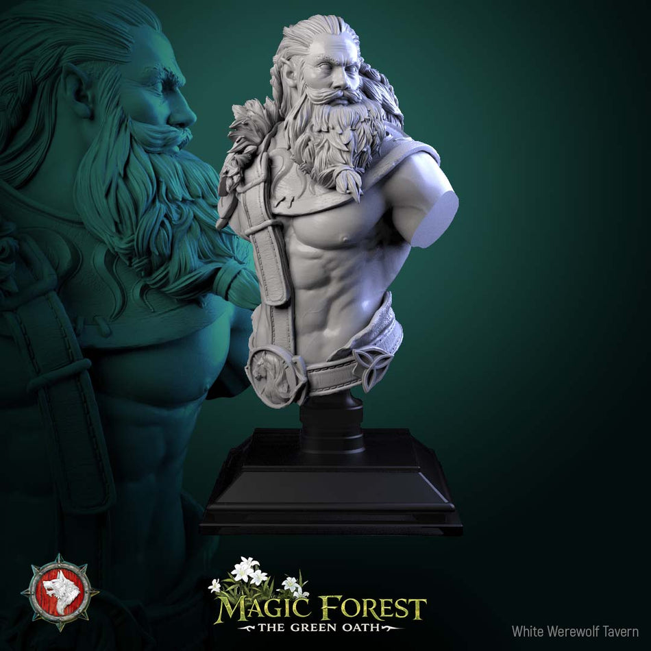 Centaur Warrior Bust - Magic Forest - WWT