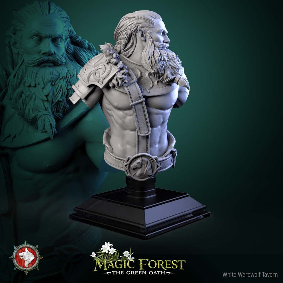 Centaur Warrior Bust - Magic Forest - WWT