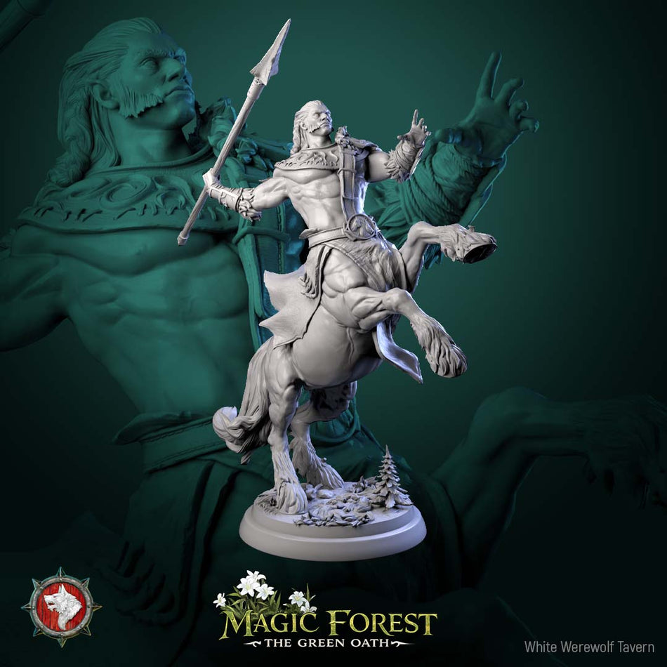 Forest Spearmen & Raiders - Centaur Warrior - Magic Forest - WWT