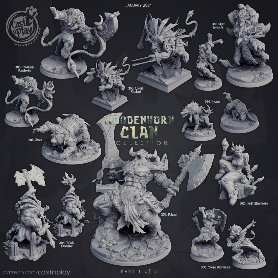 Artan - Woodenhorn Clan - Cast n Play