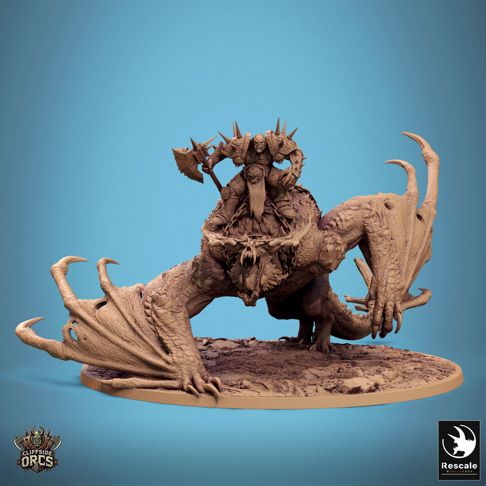 Brutal Wyvern Walk - Cliffside Orcs - Rescale Miniatures