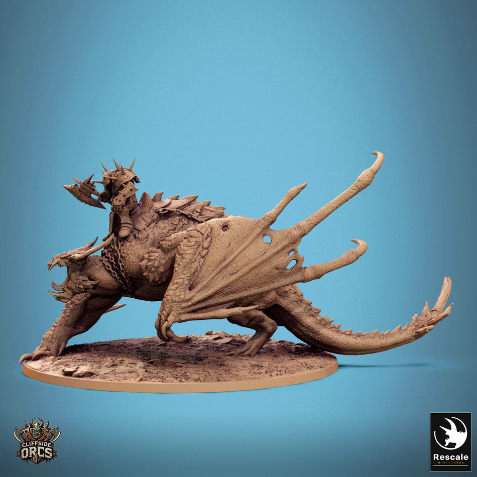 Brutal Wyvern Walk - Cliffside Orcs - Rescale Miniatures