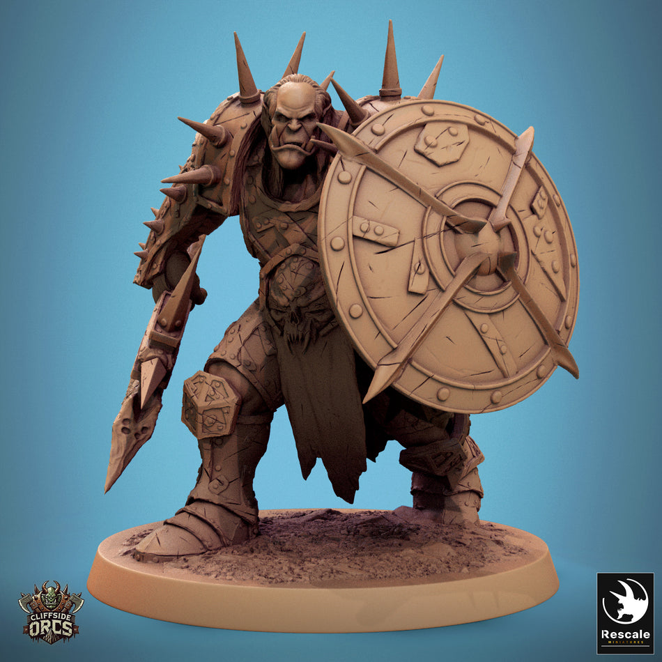 Brutal Orc - Cliffside Orcs - Rescale Miniatures
