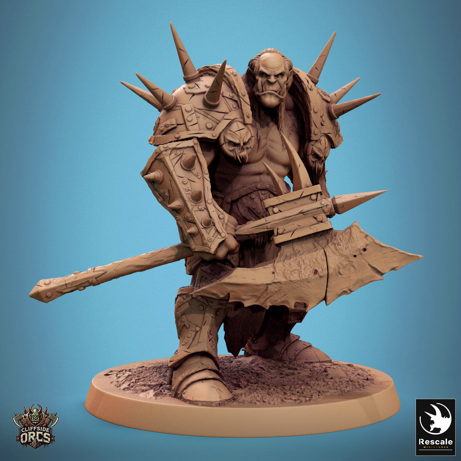 Brutal Orc - Cliffside Orcs - Rescale Miniatures