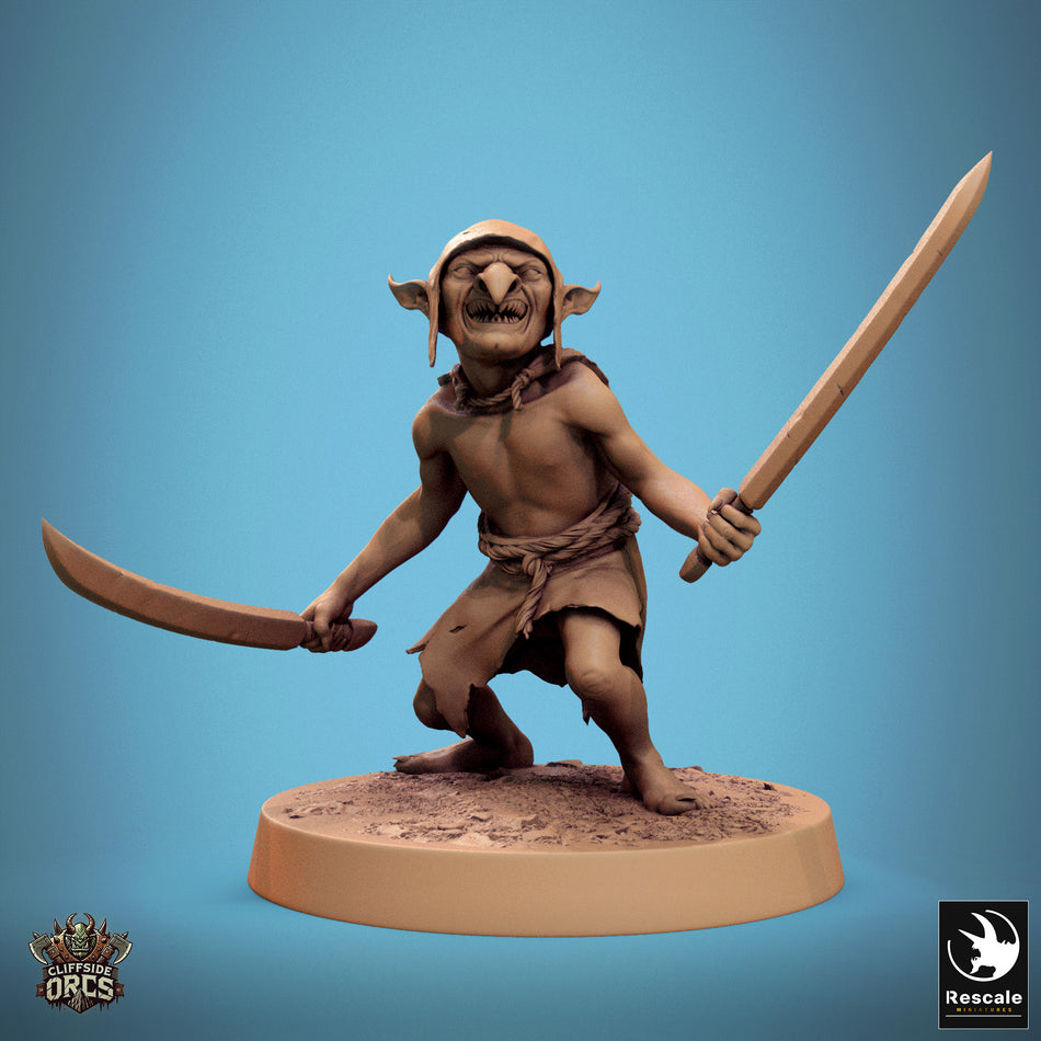 Goblin - Cliffside Orcs - Rescale Miniatures