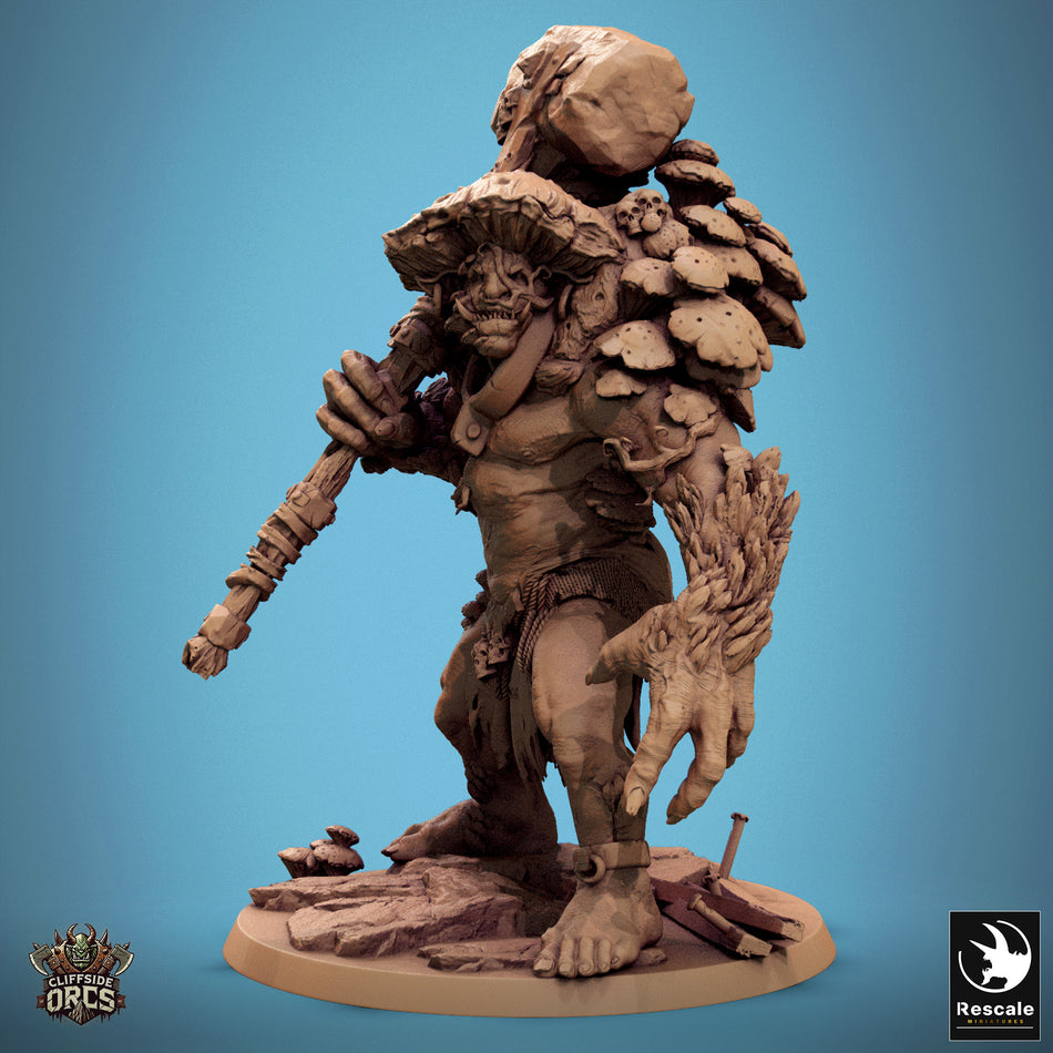 Mycogar Fungal Ogre - Cliffside Orcs - Rescale Miniatures