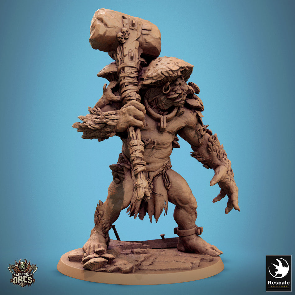 Mycogar Fungal Ogre - Cliffside Orcs - Rescale Miniatures