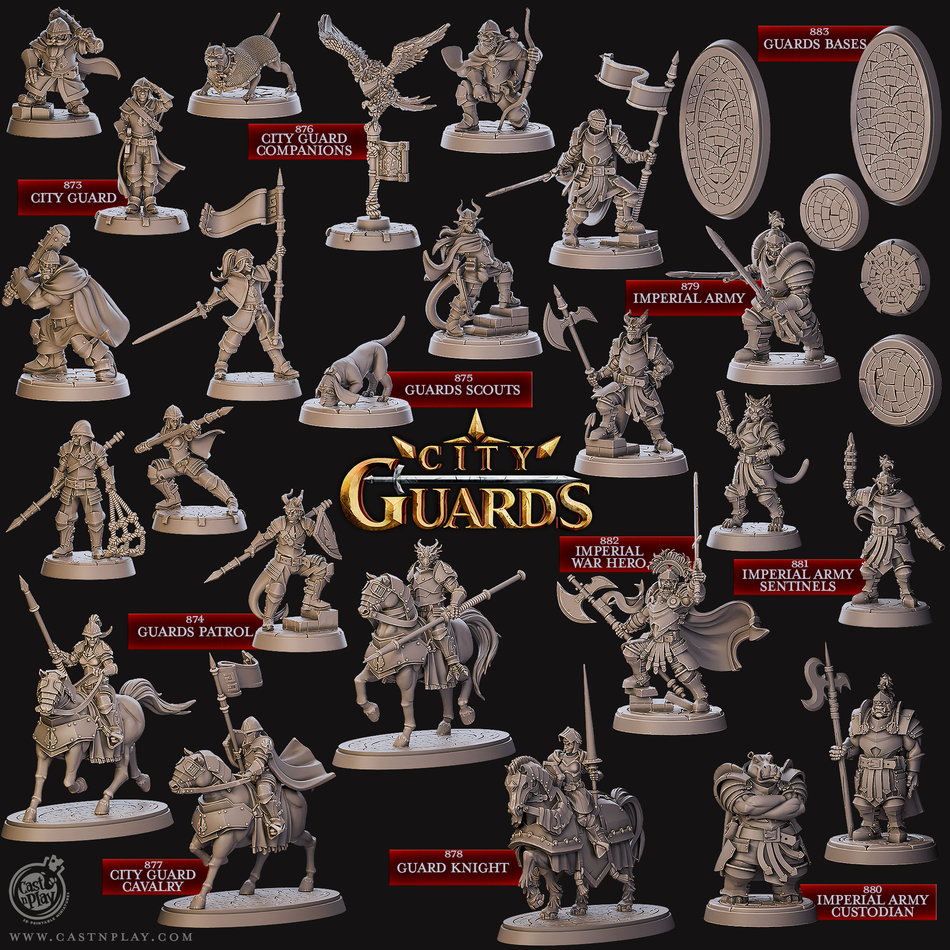 Imperial War Hero - City Guards - Cast n Play