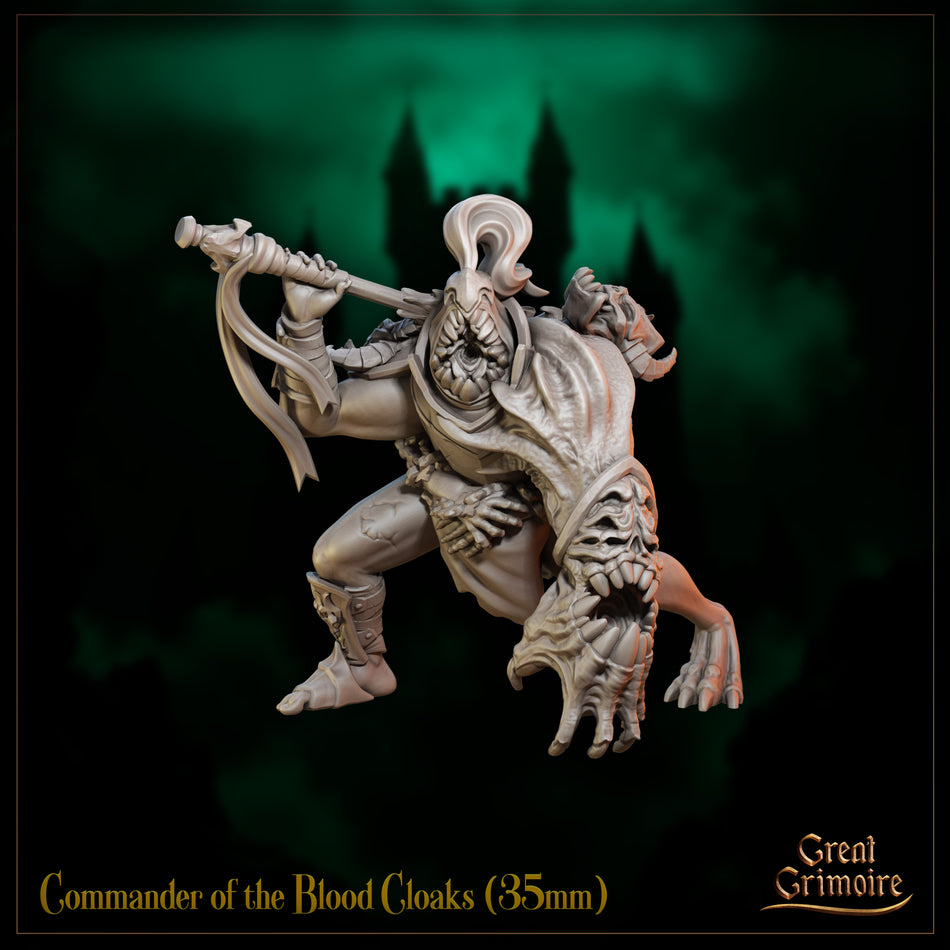 Commander of the Blood Cloaks - Cursed Bastion - Great Grimoire