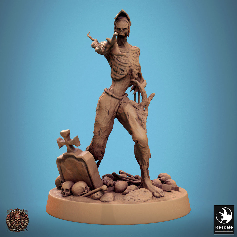 Zombie - Conclave of Bones - Rescale Miniatures