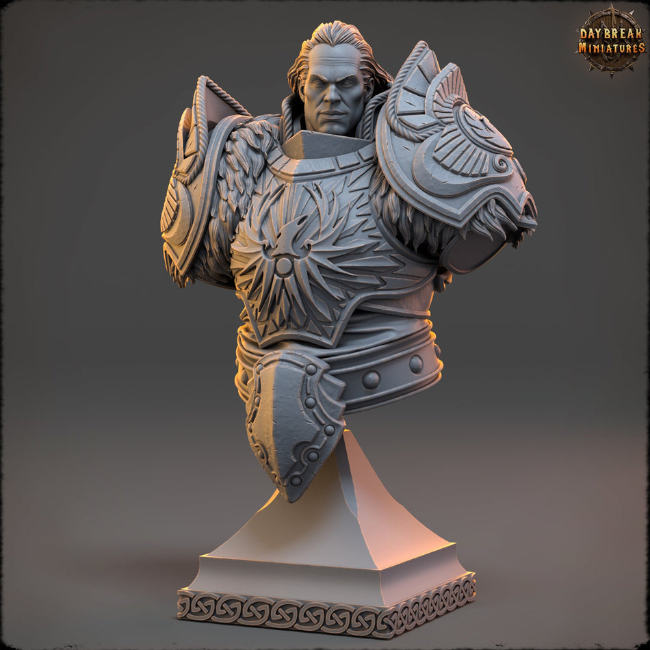 Count Obsidius Wraithflame Bust - Daybreak Miniatures