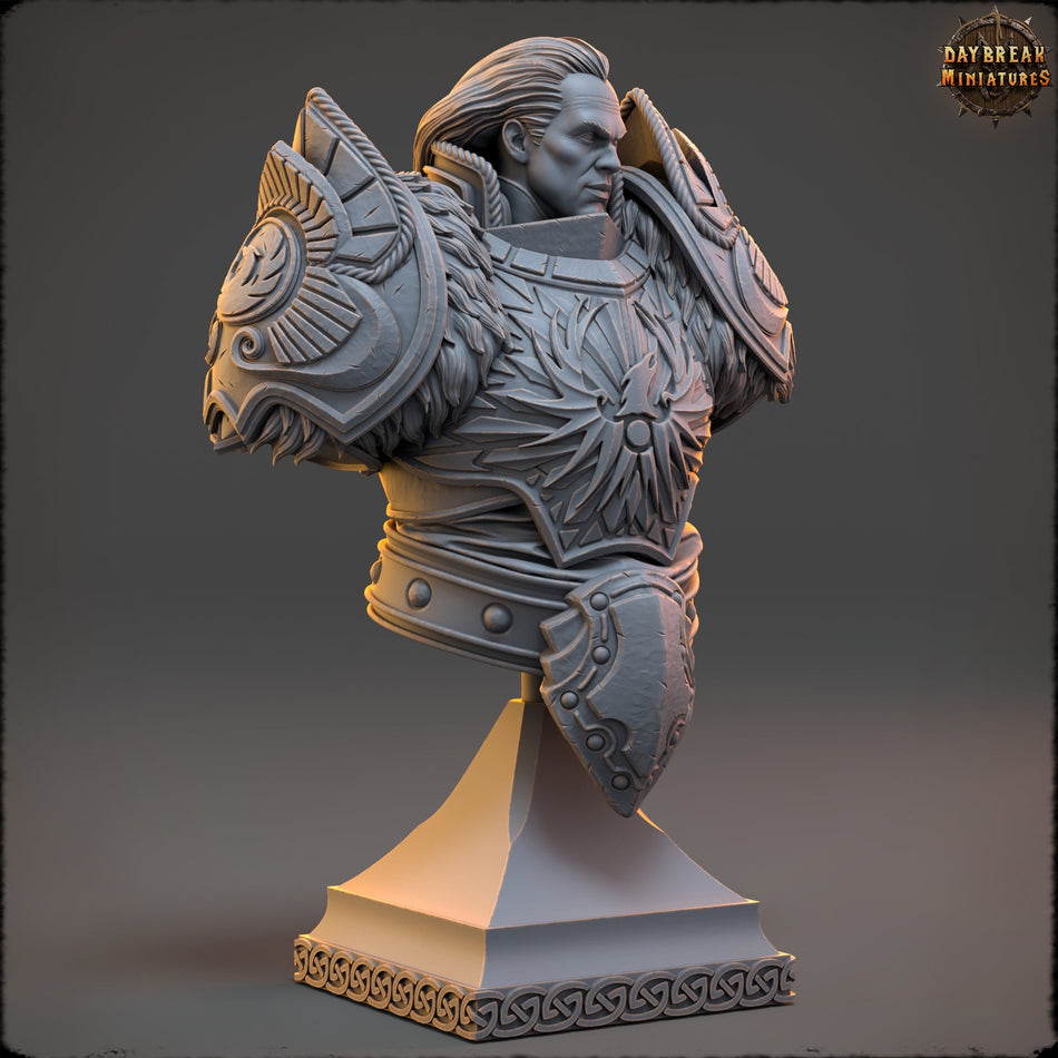 Count Obsidius Wraithflame Bust - Daybreak Miniatures