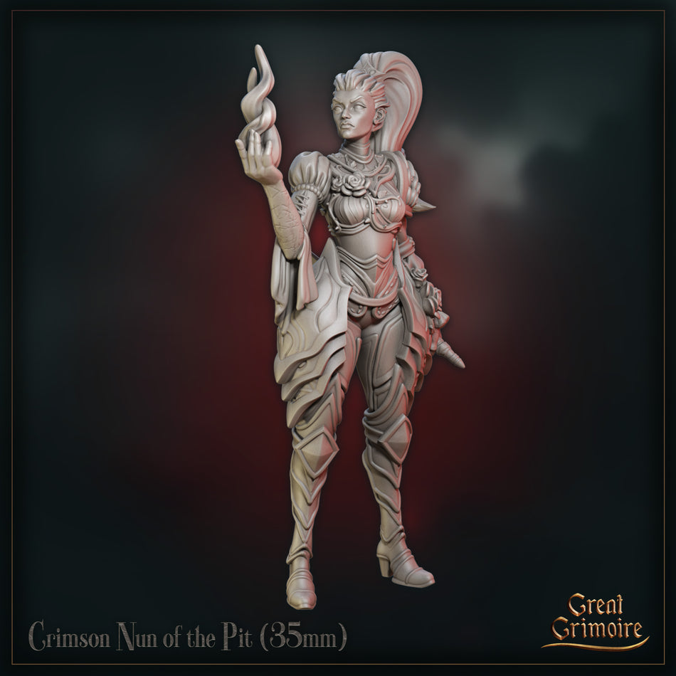 Crimson Nun of the Pit - Tournament of the Damned - Great Grimoire