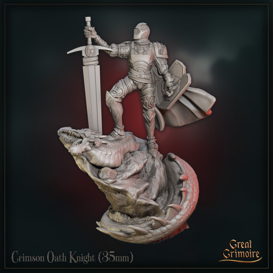Crimson Oath Knight - Tournament of the Damned - Great Grimoire