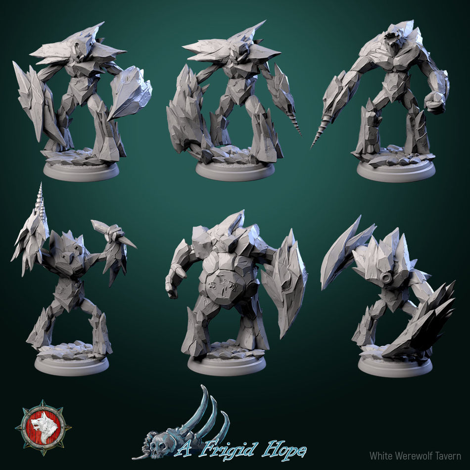 Crystal Golem Guardian - Crysalith Guardians - A Frigid Hope - WWT