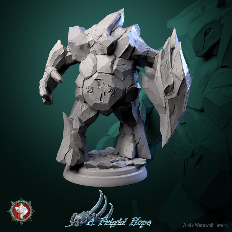 Crystal Golem Guardian - Crysalith Guardians - A Frigid Hope - WWT