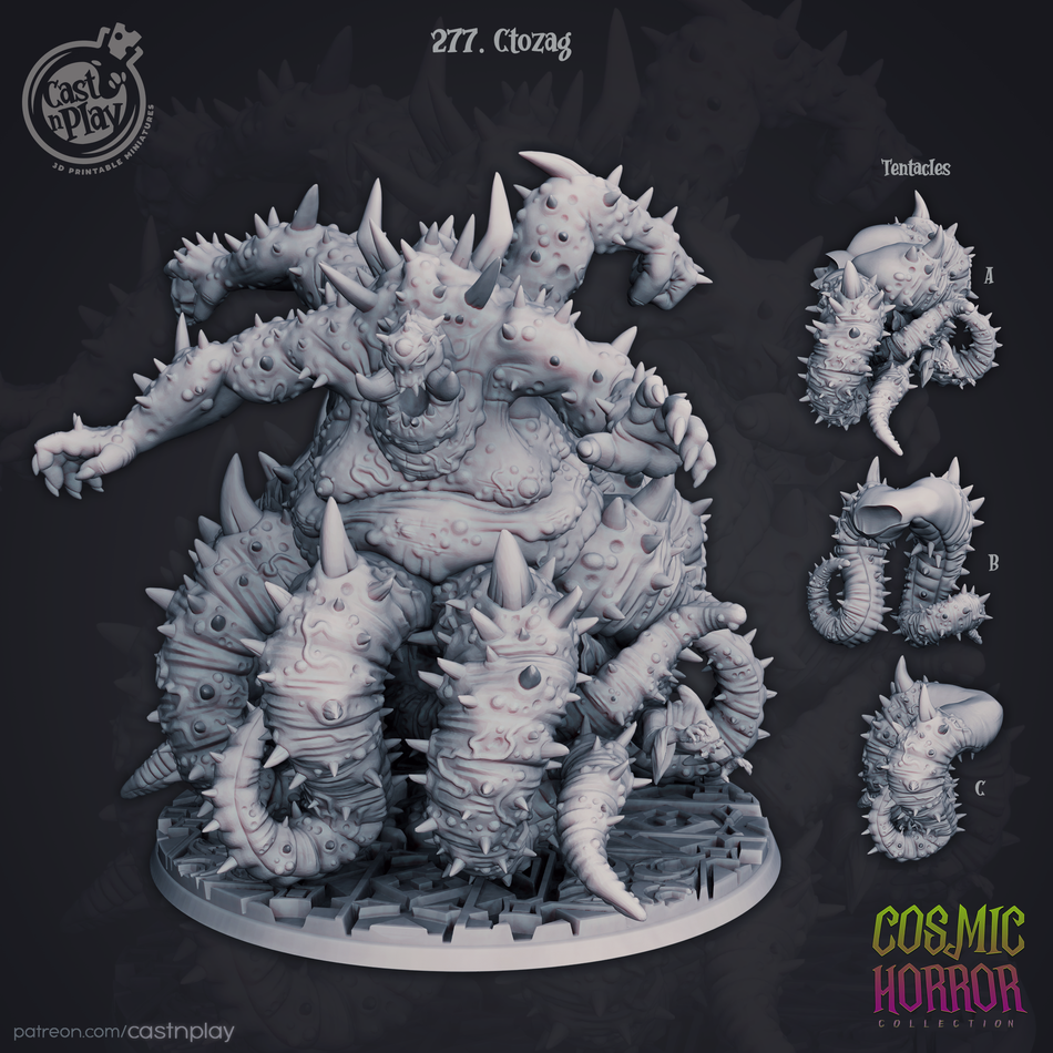 Ctozag - Cosmic Horror - Cast n Play