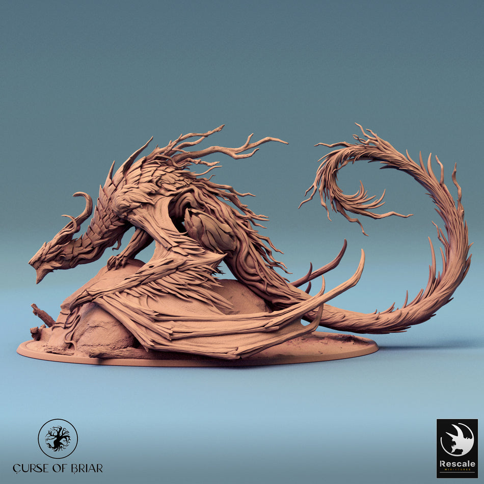 Briar Dragon - Curse of Briar - Rescale Miniatures