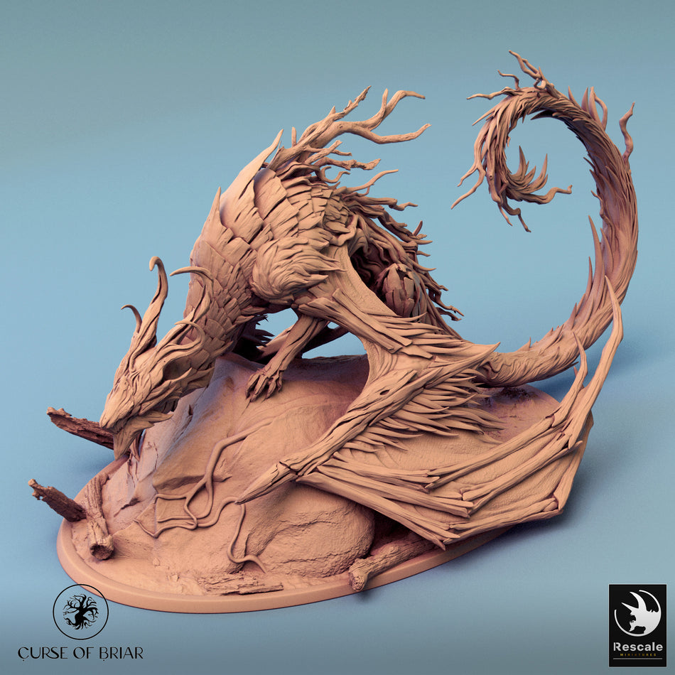 Briar Dragon - Curse of Briar - Rescale Miniatures