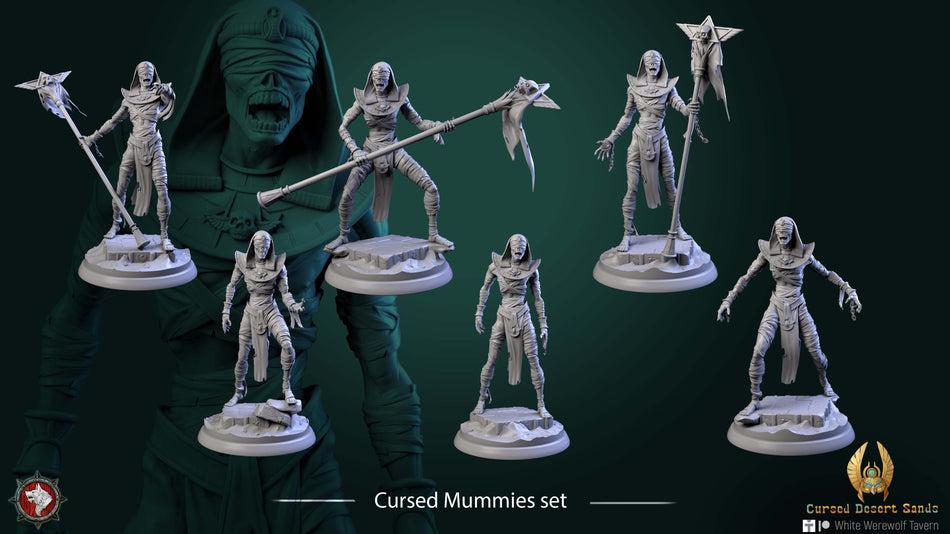Cursed Mummies - aus der Reihe Cursed Desert Sands von White Werewolf Tavern