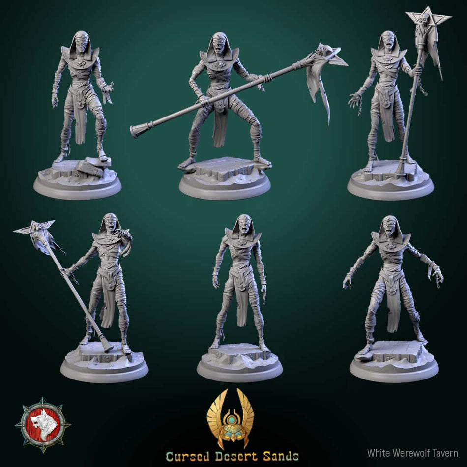 Cursed Mummies - aus der Reihe Cursed Desert Sands von White Werewolf Tavern