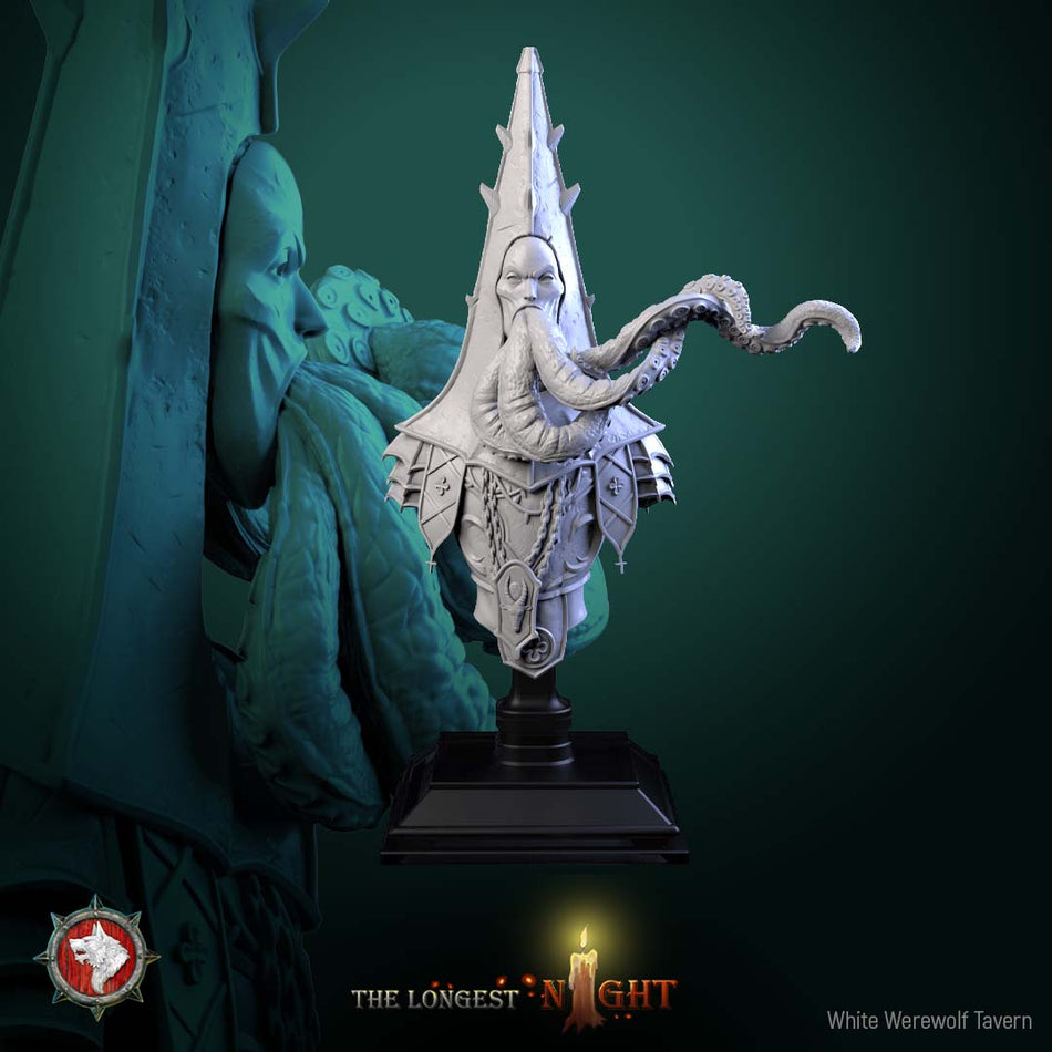 Cursed Priest Bust - The Longest Night - WWT