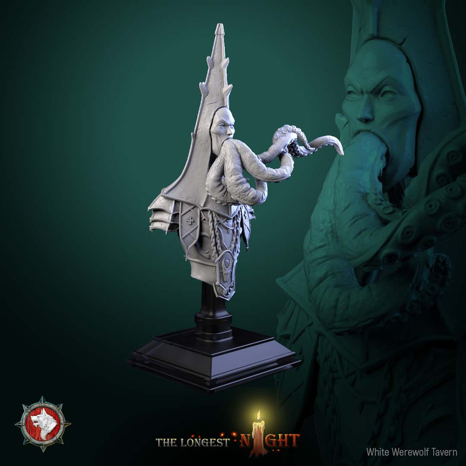 Cursed Priest Bust - The Longest Night - WWT