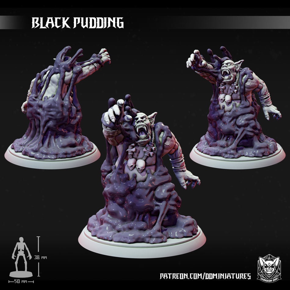 Ooze Black Pudding - Dungeon Dog