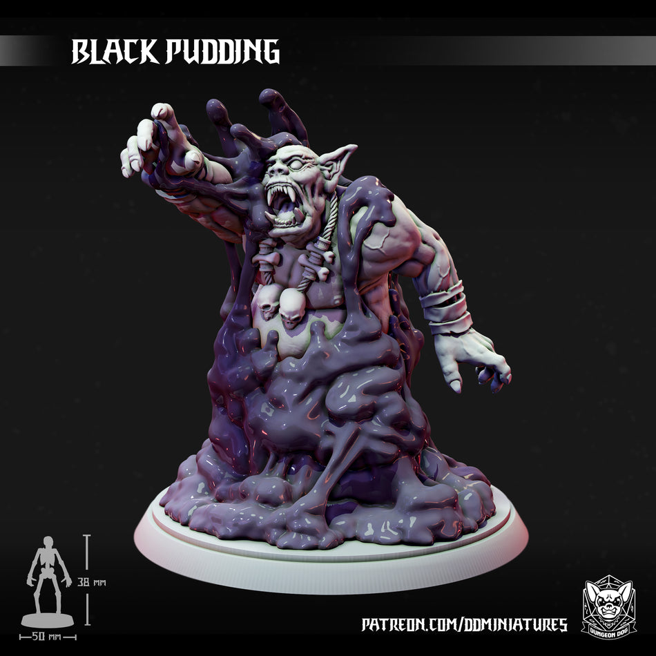 Ooze Black Pudding - Dungeon Dog