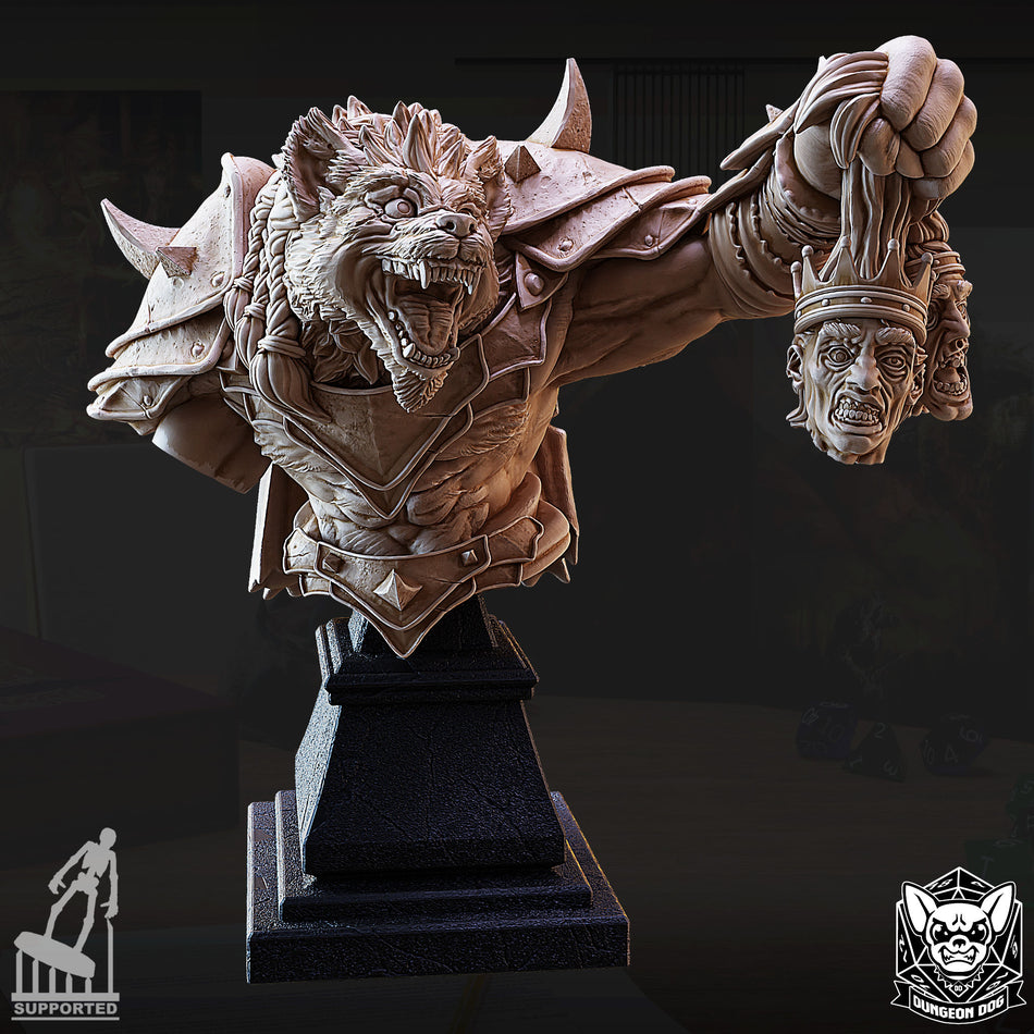 Gnoll Bust - Dungeon Dog
